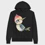 Woodpecker Feathers, Hanorac Oversize Barbati (Unisex)