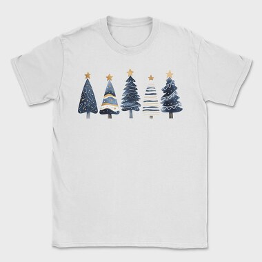 Xmas Tree Serenity, Tricou Barbati (Unisex)