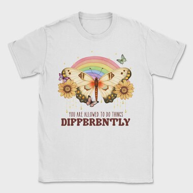 You Are Allowed To Do Things Differently, Tricou Barbati (Unisex)