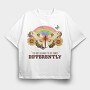 You Are Allowed To Do Things Differently, Tricou Oversize Barbati (Unisex)
