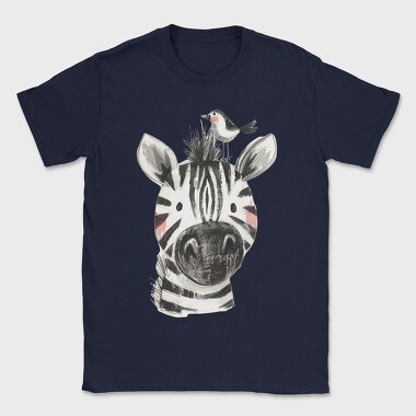 Zebra Bird Stack, Tricou Barbati (Unisex)