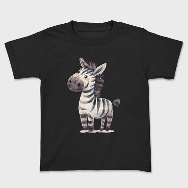 Zebra Stripe Face, Tricou Copii