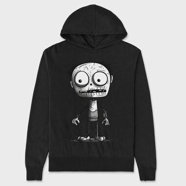 Zombie Face, Hanorac Oversize Barbati (Unisex)