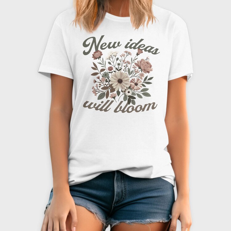 Blooming Ideas Flowers, Tricou Barbati (Unisex)