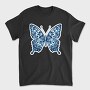 blue butterfly, Tricou Barbati (Unisex)