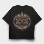 Ho Ho Ho Holiday Spirit, Tricou Oversize Barbati (Unisex)