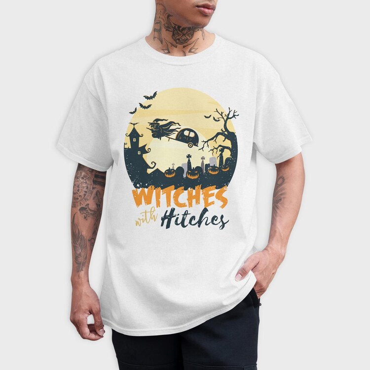 Witch Hitches, Tricou Barbati (Unisex)