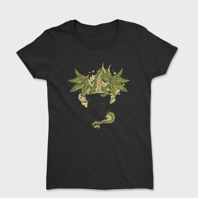 Dragon In Pocket, Tricou Femei