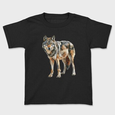 Wolf Standing Wild, Tricou Copii