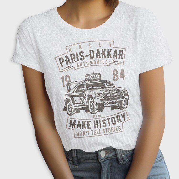 Rally Paris Dakar Automobile, Tricou Femei