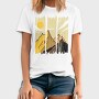 Mountain Landscape Strokes, Tricou Barbati (Unisex)