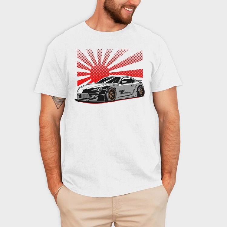 GT86 ROCKET BUNNY, Tricou Barbati (Unisex)