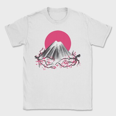 Fuji Mountain Japanese Nature, Tricou Barbati (Unisex)
