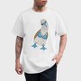 Blue Footed Booby Bird, Tricou Barbati (Unisex)