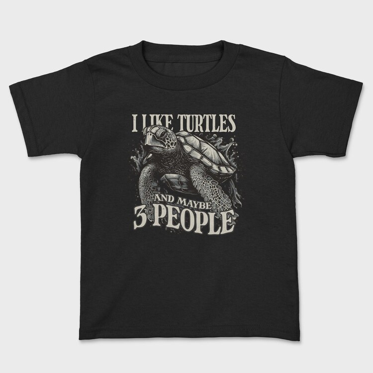 I Love Turtles, Tricou Copii