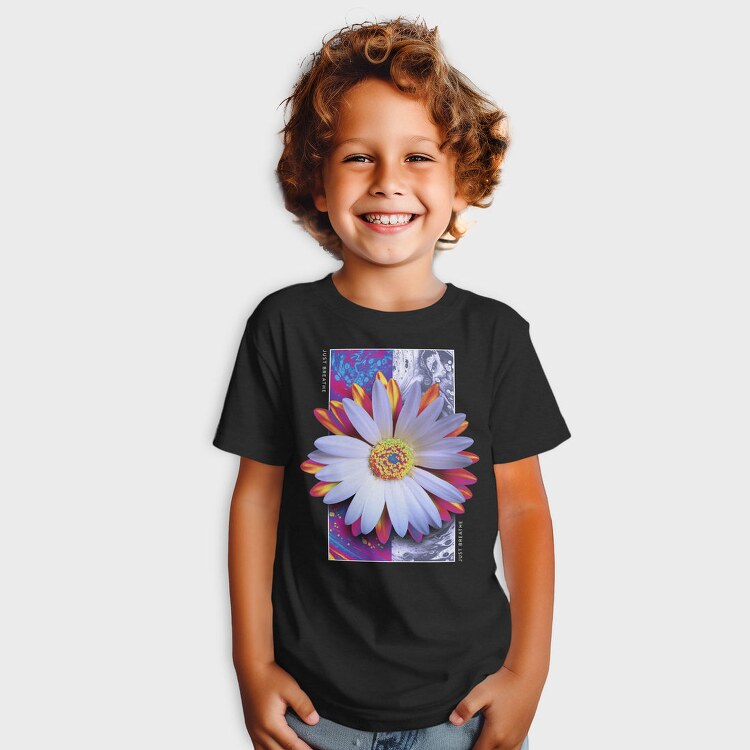 Holographic Lily Flower, Tricou Copii