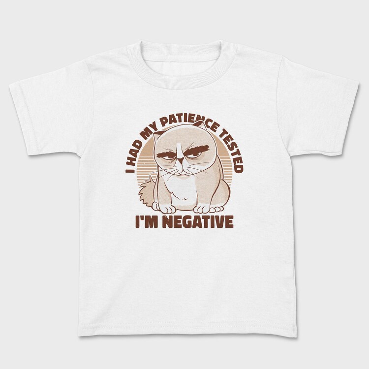 I Had My Patience Tested, Tricou Copii