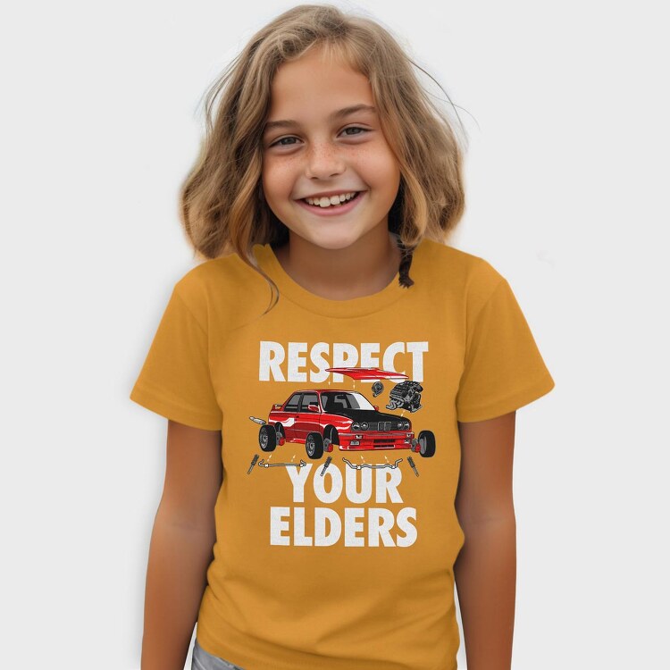 RESPECT YOUR ELDERS, Tricou Copii