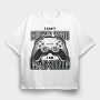 I Cant Hear You I Am Gaming, Tricou Oversize Barbati (Unisex)