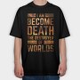I Am Become Death, Tricou Oversize Barbati (Unisex)