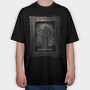 Human Worker Dark Concept, Tricou Oversize Barbati (Unisex)