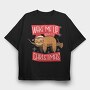 Christmas Sloth (2), Tricou Oversize Barbati (Unisex)