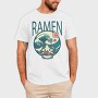 Japanese Cat Ramen, Tricou Barbati (Unisex)