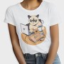 Home Office Grumpy Cat, Tricou Femei
