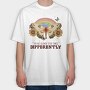 You Are Allowed To Do Things Differently, Tricou Oversize Barbati (Unisex)