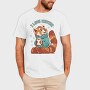 Red Panda Animal Cozy Winter, Tricou Barbati (Unisex)