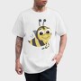 Honey Bee Smile, Tricou Barbati (Unisex)