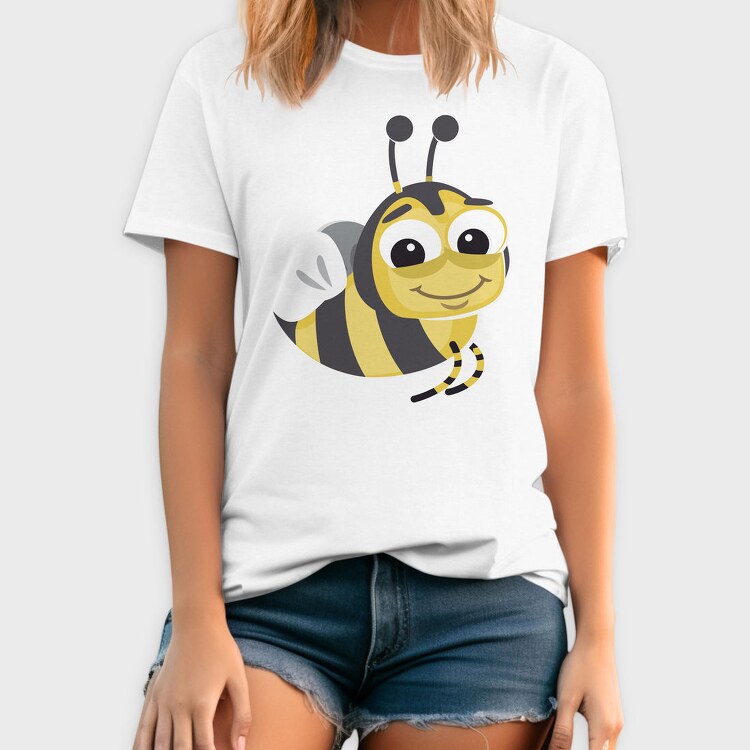 Honey Bee Smile, Tricou Barbati (Unisex)