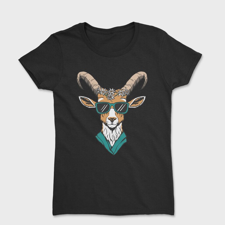 Ibex Oktoberfest Edelweiss Flower, Tricou Femei