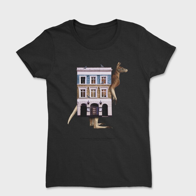 House Animal Kangaroo, Tricou Femei