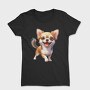 Chihuahua Smile Icon, Tricou Femei