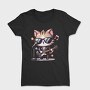 Chibi Cat Musician, Tricou Femei