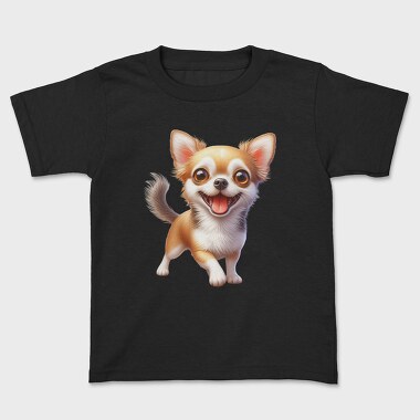 Chihuahua Smile Icon, Tricou Copii