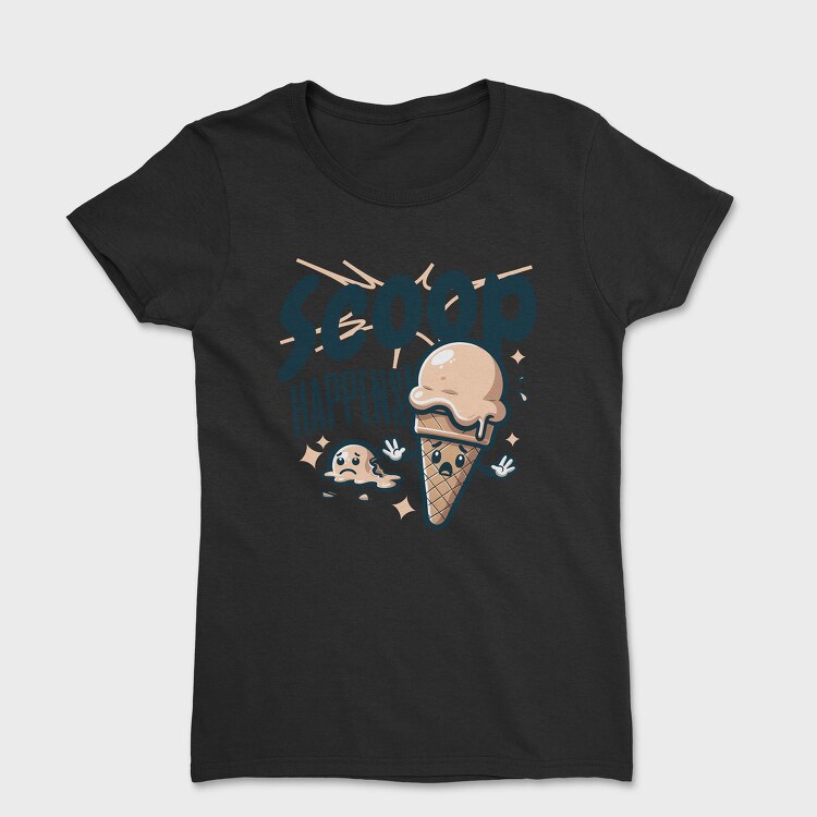 Ice Cream Pun, Tricou Femei