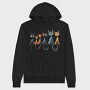 Colorful Cat Group, Hanorac Oversize Barbati (Unisex)