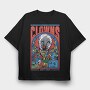 Horror Clown Clowns No Funny, Tricou Oversize Barbati (Unisex)