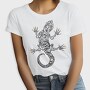 Gecko Tribal Art Hawaiian, Tricou Femei