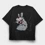 Mousey Mouse, Tricou Oversize Barbati (Unisex)
