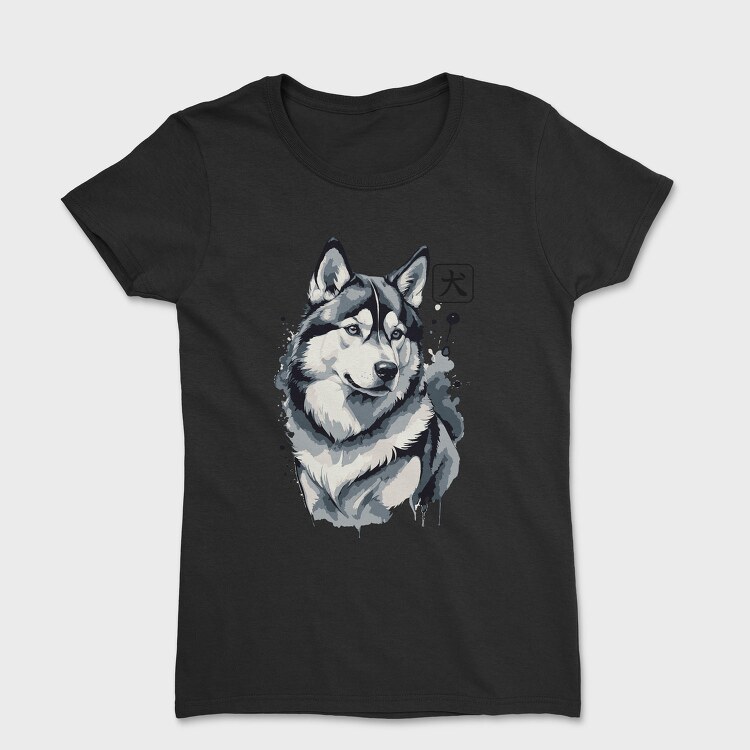 Husky Poster, Tricou Femei