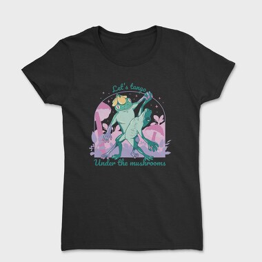 Frogs Dancing Tango Cottagecore, Tricou Femei