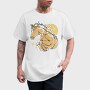 Horse Animal Continuous Line Jumping, Tricou Barbati (Unisex)