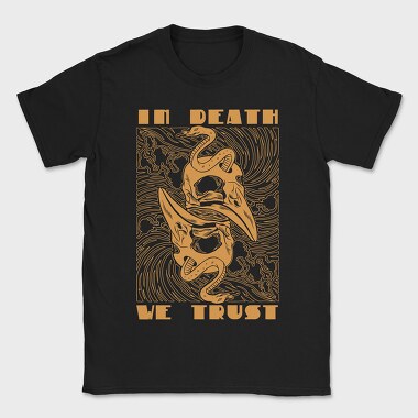 In Death We Trust, Tricou Barbati (Unisex)