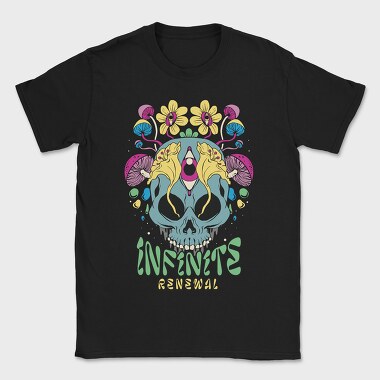 Infinite Renewal Psychedelic, Tricou Barbati (Unisex)