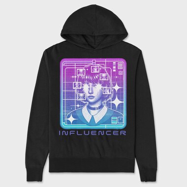 Influencer Digital, Hanorac Oversize Barbati (Unisex)
