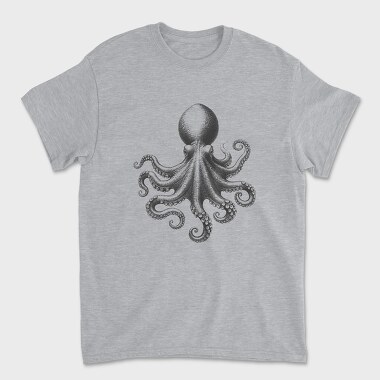 Intricate Octopus, Tricou Barbati (Unisex)