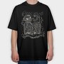 Book Of Dark Magic Witchcraft, Tricou Oversize Barbati (Unisex)